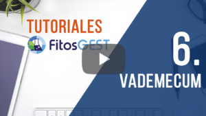 Tutoriales FitosGEST. Módulo 6 - Vademecum